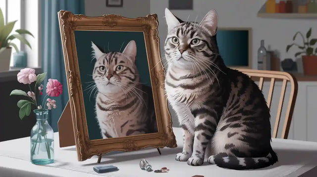 Honoring Our Feline Friends with Custom Framed Portraits in 2025