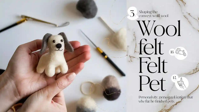 3 Simple Steps for Wool Felt Pet Customization at Pawimprint