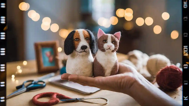 Discover Pawlmprint Wool Felt Pet Customization for Unique Pet Portraits