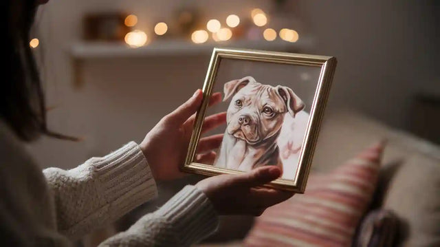 Pet glass painting gifts that keep memories alive