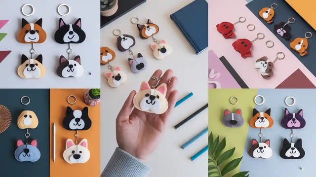Best Pet Felt Keychains to Buy This Year