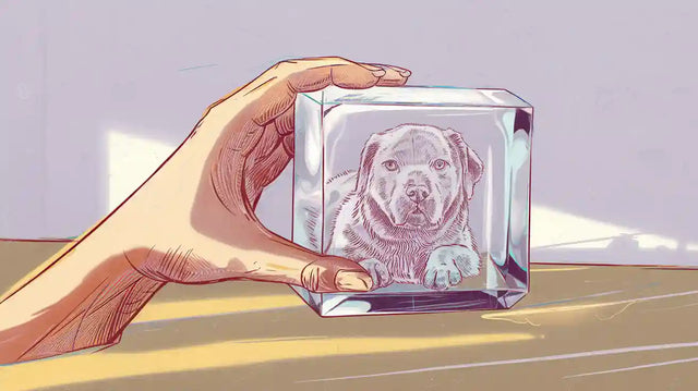 How Does a 3D Crystal Pet Memorial Preserve Your Pet’s Image