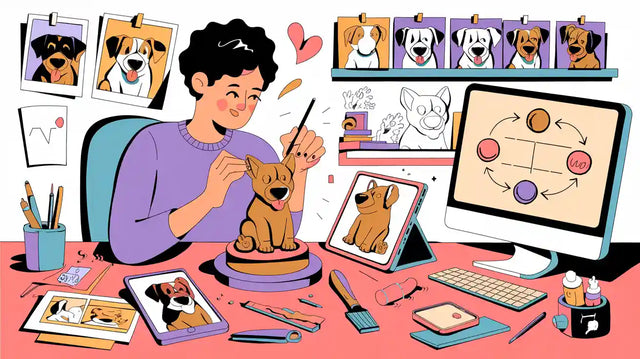 Pawimprint’s Simple Process for Custom 3D Dog Portraits