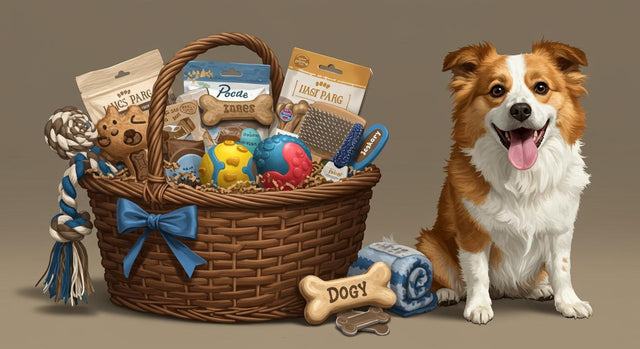 What Items Make a Dog Gift Basket Stand Out