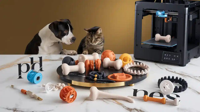 Pawimprint’s guide to choosing the best materials for 3D print pet toys