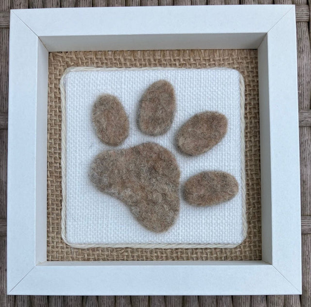 Simple Tips for Pawimprint Paw Print Keepsakes with Wool Felt