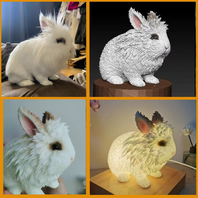 Pet smart shimmer statue - exclusive custom pet lamp souvenir gift ornament