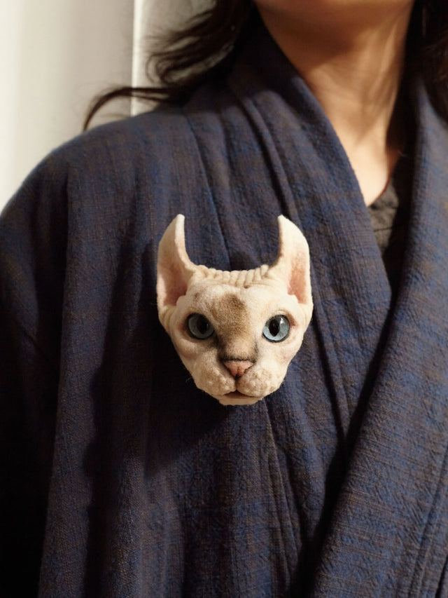 Custom Pet Portrait Brooches – Handmade Stuffed Animal Clones | pawimprint