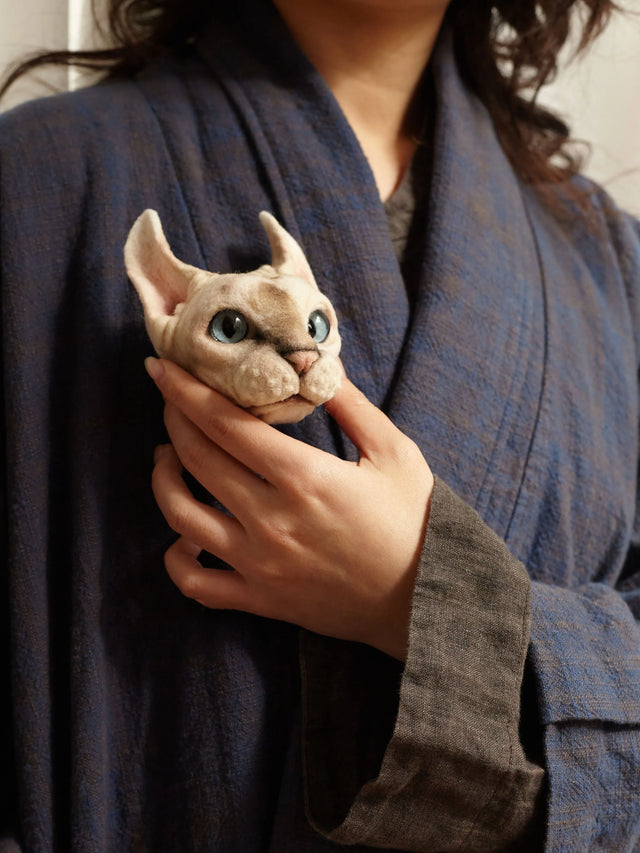 Custom Pet Portrait Brooches – Handmade Stuffed Animal Clones | pawimprint
