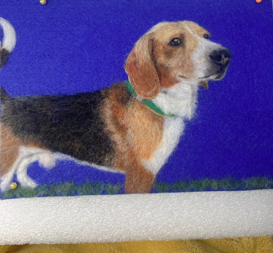 Custom Wool Felt Portraits of Pets