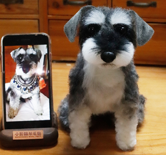 Custom Pet Wool Felt Artwork