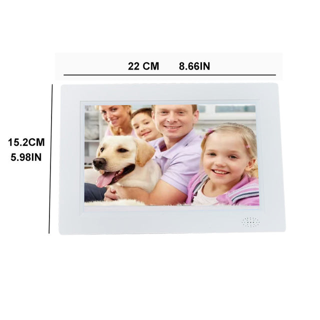 Multi-functional stand-alone version of 8 inch digital photo frame electronic pet album player equipment