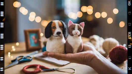 Discover Pawlmprint Wool Felt Pet Customization for Unique Pet Portraits