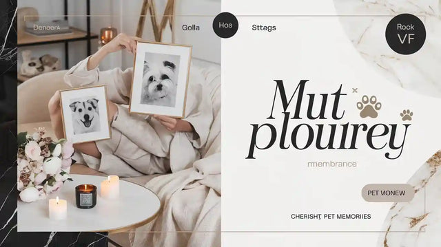 Personalized Pet Memorial Gifts That Bring Comfort and Remembrance