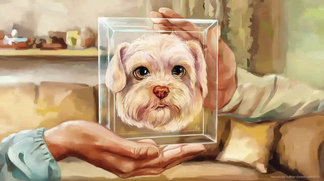 Bringing Memories to Life with 3D Acrylic Glass Watercolor Pet Portraits