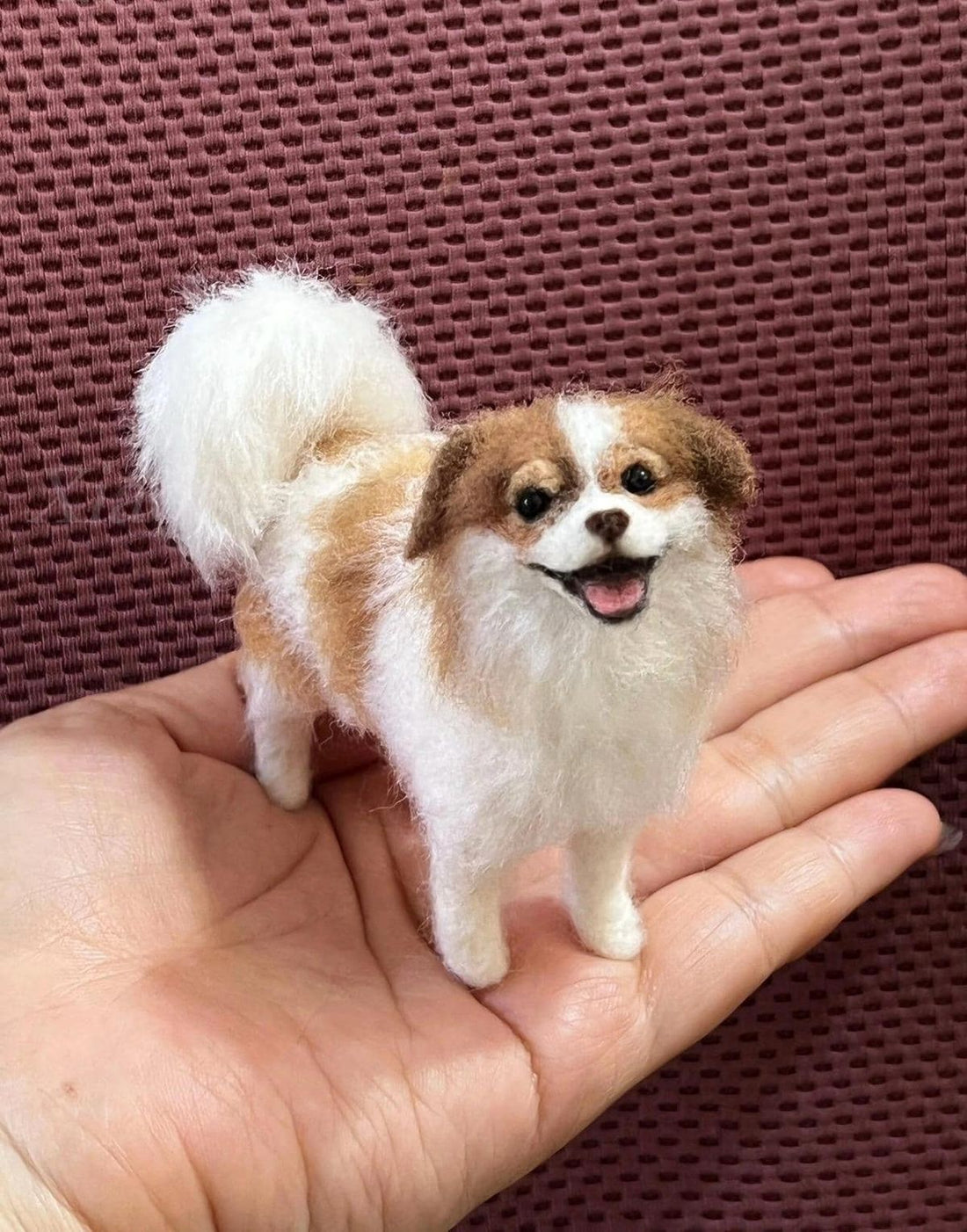 Diy vs custom needle felted dog portraits
