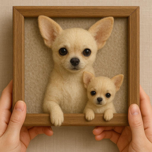 Gift Guide for Pet Lovers Featuring Wool Pet Portraits
