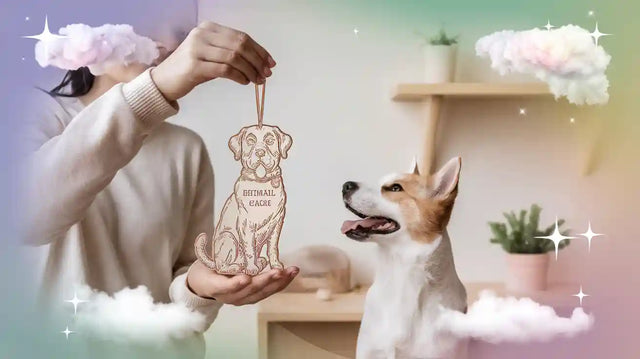 Personalized pet ornaments made easy for your furry friend