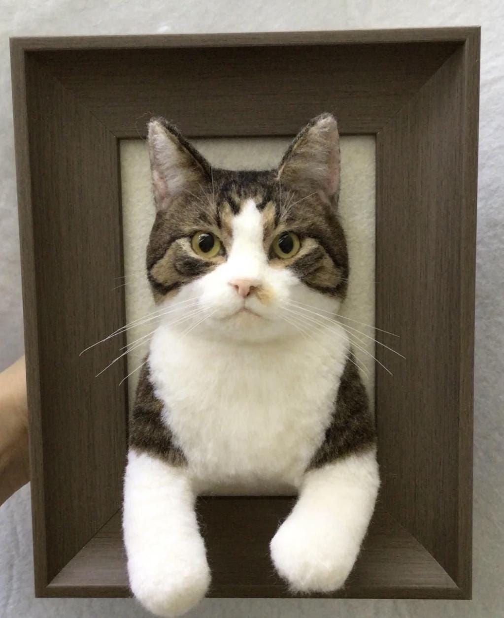 Cherished Companions Remembered in Wool Felt Pet Portraits