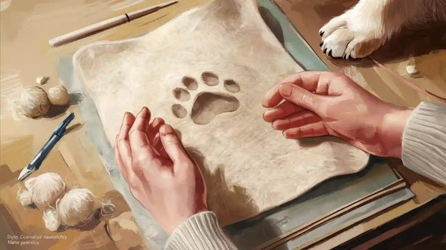 Simple Tips for Pawimprint Paw Print Keepsakes with Wool Felt