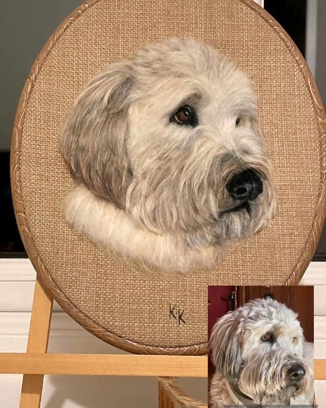 Understanding Needle Felt Painting and Its Unique Techniques
