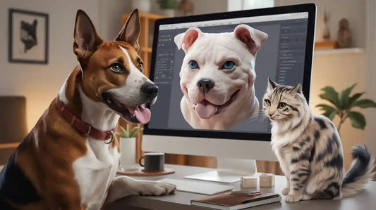 3D pet portraits online for your furry friend