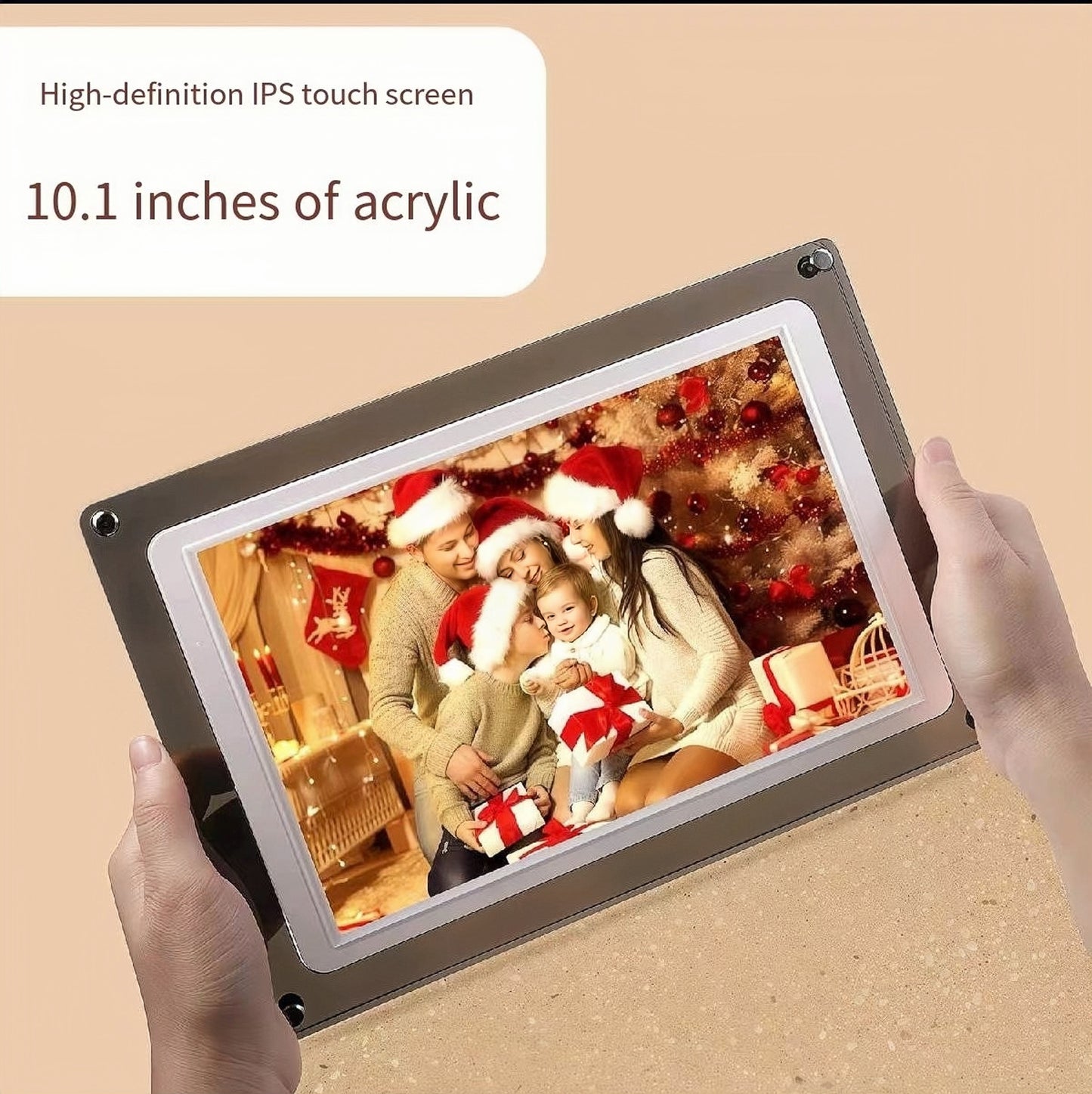5 inch 7 inch 10.1 inch WiFi Digital Photo Frame, IPS Touch Screen Electronic Photo Frame, Wall Mounted, Share Photos/Videos