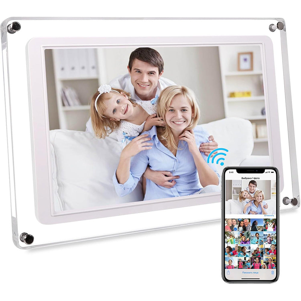 5 inch 7 inch 10.1 inch WiFi Digital Photo Frame, IPS Touch Screen Electronic Photo Frame, Wall Mounted, Share Photos/Videos