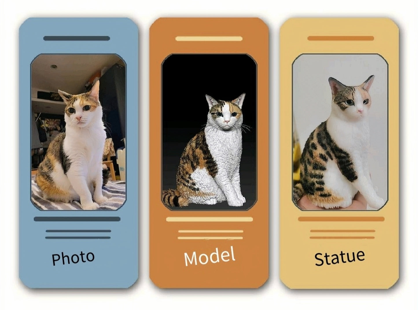 Pet smart shimmer statue - exclusive custom pet lamp souvenir gift ornament