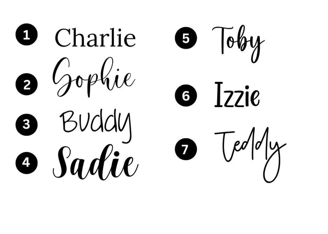 Pet Memorial frame for collar