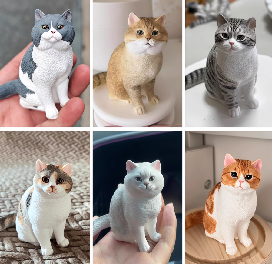 3D Printing Pet Figure Customization